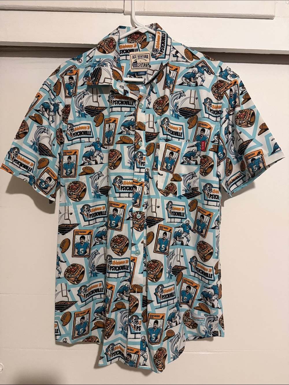 RSVLTS Ace Ventura Pet Detective Button-up shirt